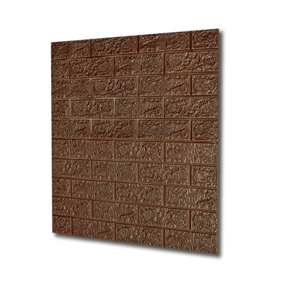 Tapet 3D autoadeziv, Naimeed D3312 Maro, model Caramida, 70 x 77 cm Tapet 3D autoadeziv, Naimeed D3312 Maro, model Caramida, 70 x 77 cm