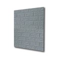 Set 10 x Tapet 3D autoadeziv, Naimeed D3314, model Caramida, 70 x 77 cm, Gri Set 10 x Tapet 3D autoadeziv, Naimeed D3314, model Caramida, 70 x 77 cm, Gri