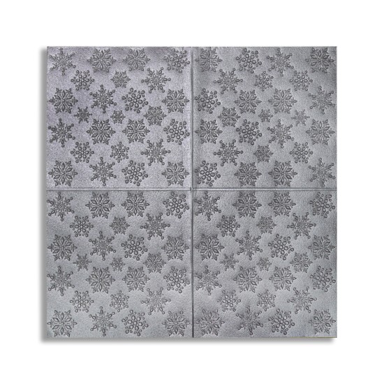 Set 5 x Tapet 3D Autoadeziv, design modern, rezistent la umezeala, usor de curatat, 70x70cm, Naimeed D4717, Argintiu Set 5 x Tapet 3D Autoadeziv, design modern, rezistent la umezeala, usor de curatat, 70x70cm, Naimeed D4717, Argintiu