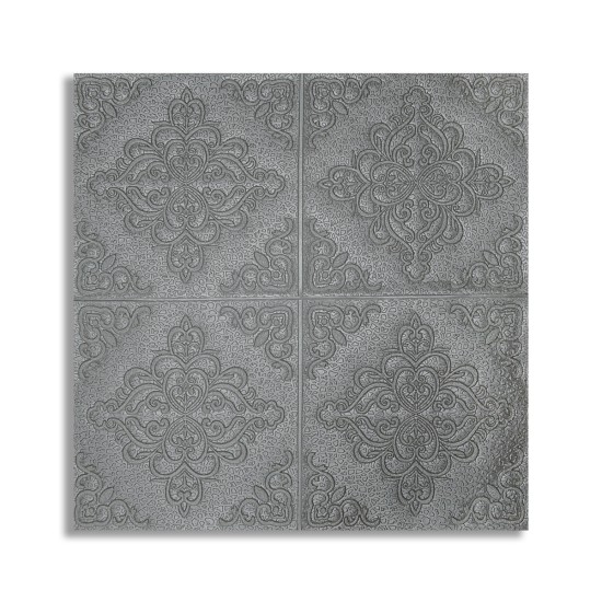 Set 5 x Tapet 3D Autoadeziv, design modern, rezistent la umezeala, usor de curatat, 70x70cm, Naimeed D4752, Argintiu Set 5 x Tapet 3D Autoadeziv, design modern, rezistent la umezeala, usor de curatat, 70x70cm, Naimeed D4752, Argintiu
