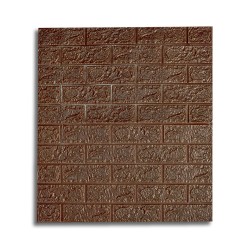 Tapet 3D autoadeziv, Naimeed D3312 Maro, model Caramida, 70 x 77 cm