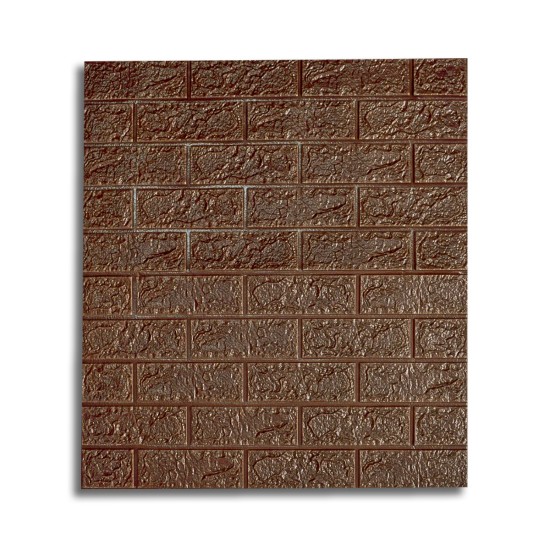 Tapet 3D autoadeziv, Naimeed D3312 Maro, model Caramida, 70 x 77 cm Tapet 3D autoadeziv, Naimeed D3312 Maro, model Caramida, 70 x 77 cm