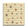 Tapet 3D autoadeziv, design modern,  usor de curatat, 70x77cm, Naimeed D3586