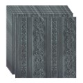 Set 10 x Tapet 3D Autoadeziv, design modern, rezistent la umezeala, usor de curatat, 70x70cm, Naimeed D4710, Negru Set 10 x Tapet 3D Autoadeziv, design modern, rezistent la umezeala, usor de curatat, 70x70cm, Naimeed D4710, Negru