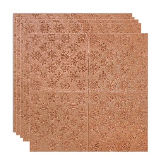 Set 5 x Tapet 3D Autoadeziv, design modern, rezistent la umezeala, usor de curatat, 70x70cm, Naimeed D4720, Maro Set 5 x Tapet 3D Autoadeziv, design modern, rezistent la umezeala, usor de curatat, 70x70cm, Naimeed D4720, Maro
