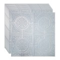 Set 10 x Tapet 3D Autoadeziv, design modern, rezistent la umezeala, usor de curatat, 70x70cm, Naimeed D4725, Albastru