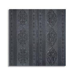 Tapet 3D Autoadeziv, design modern, rezistent la umezeala, usor de curatat, 70x70cm, Naimeed D4734, Negru