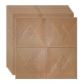Set 10 x Tapet 3D Autoadeziv, design modern, rezistent la umezeala, usor de curatat, 70x70cm, Naimeed D4744, Maro Set 10 x Tapet 3D Autoadeziv, design modern, rezistent la umezeala, usor de curatat, 70x70cm, Naimeed D4744, Maro