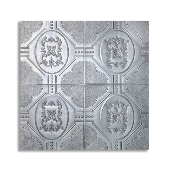 Tapet 3D Autoadeziv, design modern, rezistent la umezeala, usor de curatat, 70x70cm, Naimeed D4747, Argintiu Tapet 3D Autoadeziv, design modern, rezistent la umezeala, usor de curatat, 70x70cm, Naimeed D4747, Argintiu