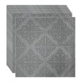 Set 10 x Tapet 3D Autoadeziv, design modern, rezistent la umezeala, usor de curatat, 70x70cm, Naimeed D4752, Argintiu Set 10 x Tapet 3D Autoadeziv, design modern, rezistent la umezeala, usor de curatat, 70x70cm, Naimeed D4752, Argintiu