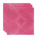 Set 5 x Tapet 3D Autoadeziv, design modern, rezistent la umezeala, usor de curatat, 70x70cm, Naimeed D4755, Roz