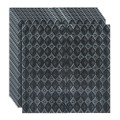 Set 10 x Tapet 3D Autoadeziv, design modern, rezistent la umezeala, usor de curatat, 70x70cm, Naimeed D4759, Negru