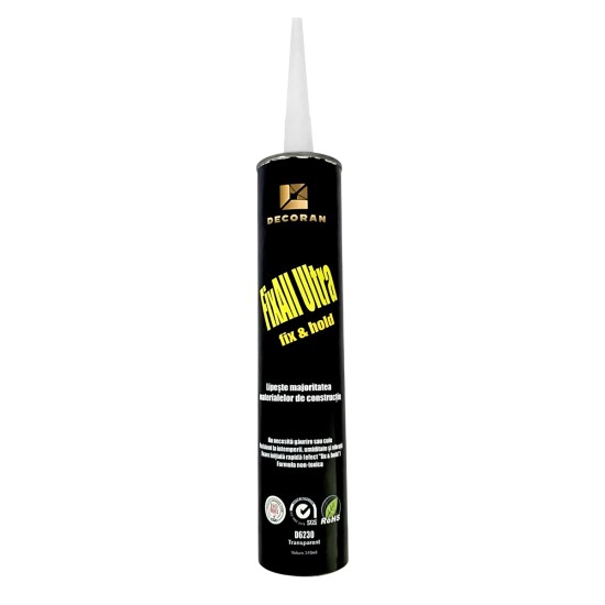 Adeziv pentru panouri decorative WPC, Naimeed D6230, Transparent, 310ml Adeziv pentru panouri decorative WPC, Naimeed D6230, Transparent, 310ml