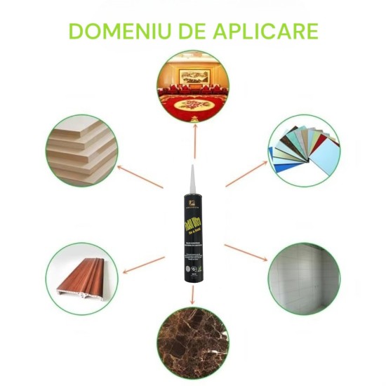 Adeziv pentru panouri decorative WPC, Naimeed D6230, Transparent, 310ml Adeziv pentru panouri decorative WPC, Naimeed D6230, Transparent, 310ml