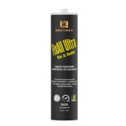 Adeziv pentru panouri  decorative, WPC, riflaj, Naimeed D6230, Transparent, 310ml