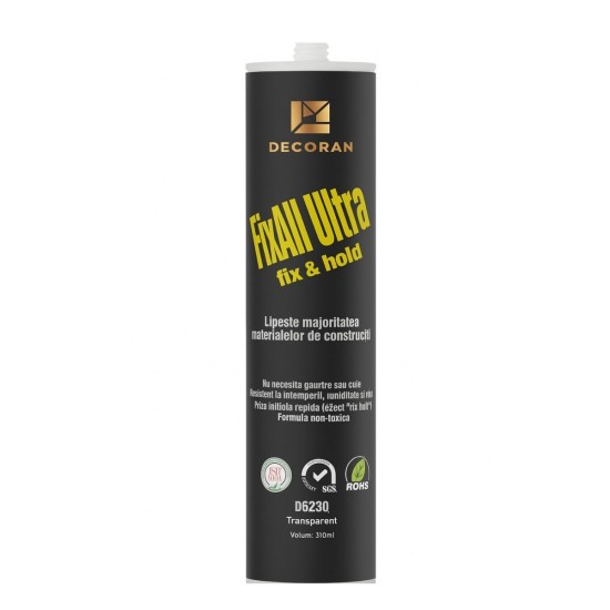 Adeziv pentru panouri decorative WPC, Naimeed D6230, Transparent, 310ml Adeziv pentru panouri decorative WPC, Naimeed D6230, Transparent, 310ml