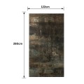 Panou SPC, Lambriu Bambú, Carbonat de Calciu si PVC, Naimeed D7723, antibacterian, ignifug si rezistent la umiditate, Dimensiuni 122x280cm, 7.8mm grosime