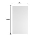 Panou SPC, Lambriu Bambú, Carbonat de Calciu si PVC, Naimeed D7744, antibacterian, ignifug si rezistent la umiditate, Dimensiuni 122x280cm, 7.8mm grosime