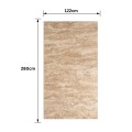 Panou SPC, Lambriu Bambú, Carbonat de Calciu si PVC, Naimeed D7765, antibacterian, ignifug si rezistent la umiditate, Dimensiuni 122x280cm, 7.8mm grosime