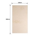 Panou SPC, Lambriu Bambú, Carbonat de Calciu si PVC, Naimeed D7775, antibacterian, ignifug si rezistent la umiditate, Dimensiuni 122x280cm, 7.8mm grosime