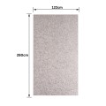 Panou SPC, Lambriu Bambú, Carbonat de Calciu si PVC, Naimeed D7777, antibacterian, ignifug si rezistent la umiditate, Dimensiuni 122x280cm, 7.8mm grosime