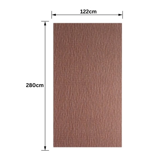 Panou SPC, Lambriu Bambú, Carbonat de Calciu si PVC, Naimeed D7779, antibacterian, ignifug si rezistent la umiditate, Dimensiuni 122x280cm, 7.8mm grosime