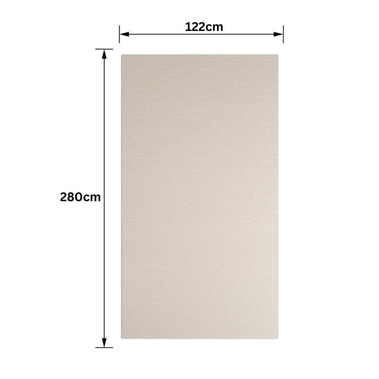 Panou SPC, Lambriu Bambú, Carbonat de Calciu si PVC, Naimeed D7789, antibacterian, ignifug si rezistent la umiditate, Dimensiuni 122x280cm, 7.8mm grosime