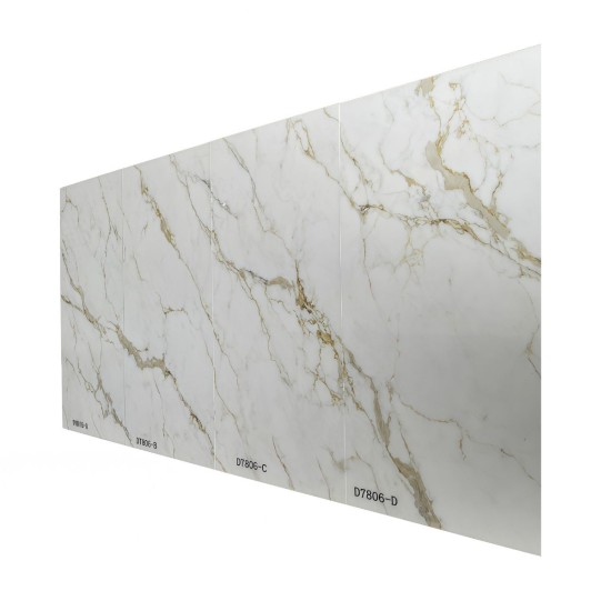 Set 4 Panouri SPC Naimeed D7806 –Design continuu fără îmbinări,densitate mare 0.75g/cm³, protecție antibacteriană, ignifug și rezistență la umiditate, 120x280cm