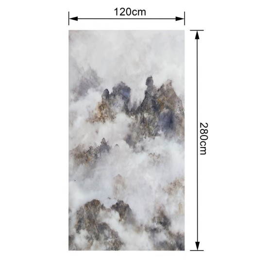 Panou SPC de inalta Densitate, Lambriu Bambú, Naimeed D7863– structura solida, antibacterian, ignifug, rezistenta excelenta la umiditate, 120 × 280 cm, grosime 8mm