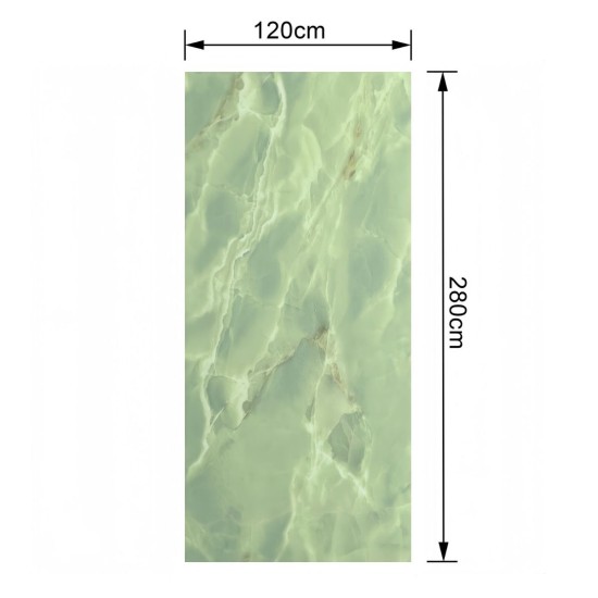 Panou SPC de inalta Densitate, Lambriu Bambú, Naimeed D7866– structura solida, antibacterian, ignifug, rezistenta excelenta la umiditate, 120 × 280 cm, grosime 8mm