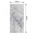 Panou SPC de inalta Densitate, Lambriu Bambú, Naimeed D7875– structura solida, antibacterian, ignifug, rezistenta excelenta la umiditate, 120 × 280 cm, grosime 8mm
