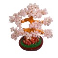 Copac Feng Shui cu Pietre Semipretioase de Cuart Roz, Suport Ceramic, Naimeed D3013W, Inaltime 22cm Copac Feng Shui cu Pietre Semipretioase de Cuart Roz, Suport Ceramic, Naimeed D3013W, Inaltime 22cm