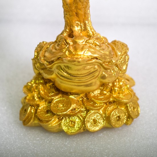 Copac Feng Shui cu Pietre Semipretioase de Citrin, Suport Ceramic, Naimeed D4639, Inaltime 15cm