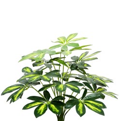Planta artificiala, Pachira fara ghiveci, D4282, 65cm, verde