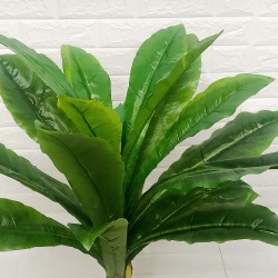 Planta artificiala fara ghiveci, D4285, 100cm, verde