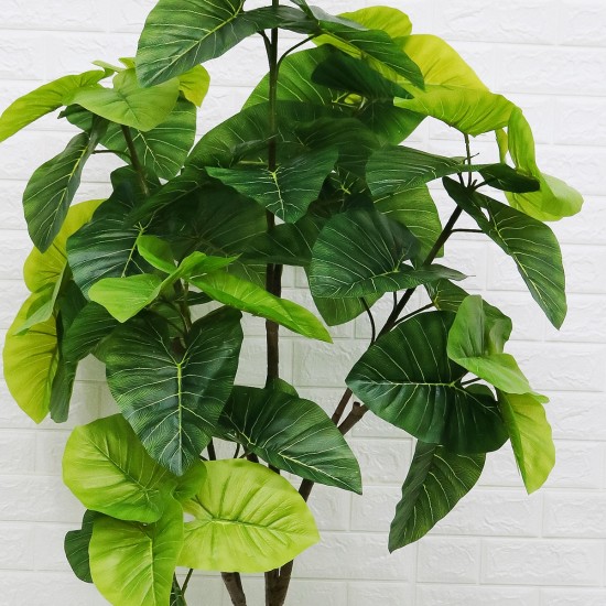 Planta artificiala, Alocasia fara ghiveci, D4290, 165cm, verde Planta artificiala, Alocasia fara ghiveci, D4290, 165cm, verde