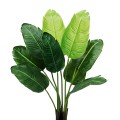 Planta artificiala, Ravenala fara ghiveci, 9 frunze, D4298, 120cm, verde Planta artificiala, Ravenala fara ghiveci, 9 frunze, D4298, 120cm, verde