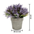 Planta Artificiala cu Ghiveci, D4955, Mov Planta Artificiala cu Ghiveci, D4955, Mov
