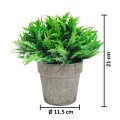 Planta Artificiala cu Ghiveci, D4955, Verde