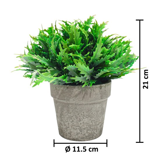 Planta Artificiala cu Ghiveci, D4955, Verde
