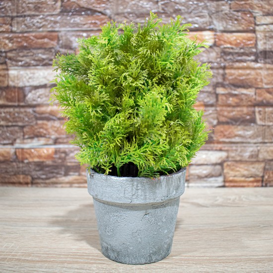 Planta Artificiala cu Ghiveci, D4956, Verde Deschis