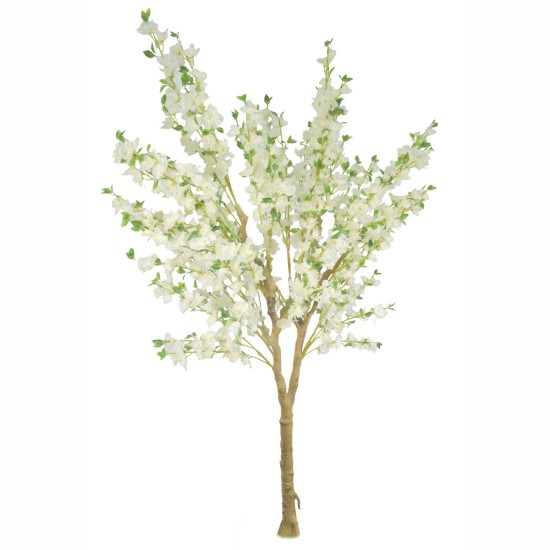 Copac artificial, Cires (Sakura) fara ghiveci, Naimeed D5603, 180x100 cm, Alb Copac artificial, Cires (Sakura) fara ghiveci, Naimeed D5603, 180x100 cm, Alb