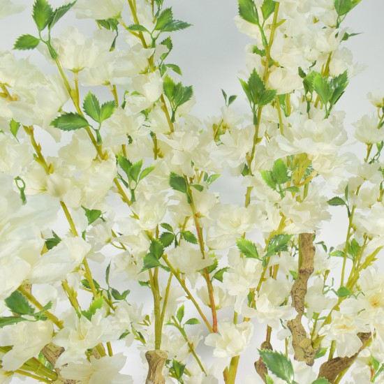 Copac artificial, Cires (Sakura) fara ghiveci, Naimeed D5603, 180x100 cm, Alb Copac artificial, Cires (Sakura) fara ghiveci, Naimeed D5603, 180x100 cm, Alb