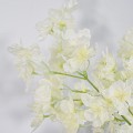 Copac decorativ cu flori artificiale, fara ghiveci, Naimeed D5617, 120x85 cm, Alb