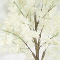 Copac artificial, Cires Japonez (Sakura) fara ghiveci, Naimeed D5624, 185x110 cm, Alb