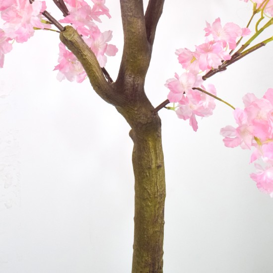 Copac artificial, Cires Japonez (Sakura) fara ghiveci, Naimeed D5624, 185x110 cm, Roz Copac artificial, Cires Japonez (Sakura) fara ghiveci, Naimeed D5624, 185x110 cm, Roz