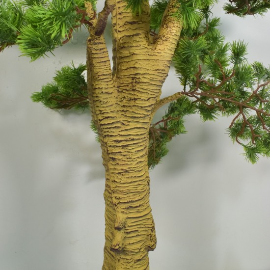 Copac artificial, Bonsai Pin fara ghiveci, Naimeed D5644, 166x85 cm, Verde Deschis