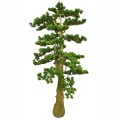Copac artificial, Bonsai Pin fara ghiveci, Naimeed D5645, 166x85 cm, Verde Inchis
