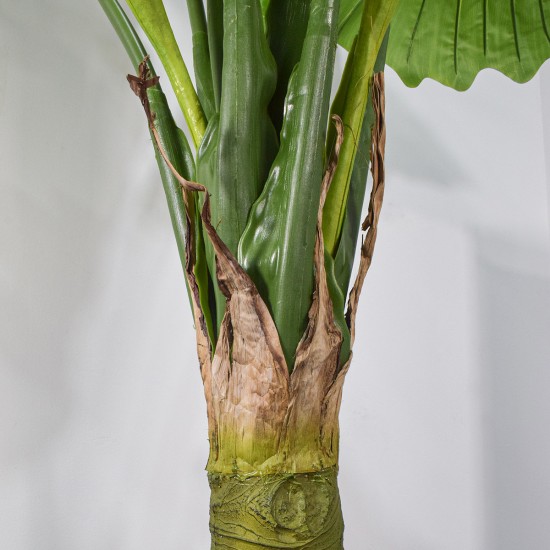 Planta artificiala,Caladium Taro fara ghiveci, Naimeed D5651, 210x177 cm Verde