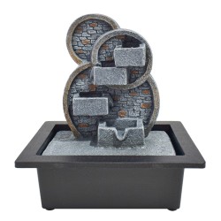 Fantana arteziana, Feng Shui, LED, pompa submersibila, Naimeed D5060, 23x17x28cm